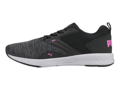 Tenis PUMA NRGY Comet Negro y Rosa para Mujer