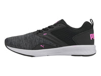 Tenis PUMA NRGY Comet Negro y Rosa para Mujer