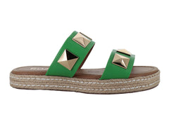 Sandalias ROZE Plataforma Verde para Mujer