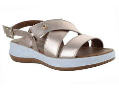 Sandalias ROZE Plataforma Oro Rosado para Mujer
