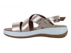 Sandalias ROZE Plataforma Oro Rosado para Mujer