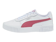 Tenis PUMA Carina 2.0 Blanco y Rosa para Mujer