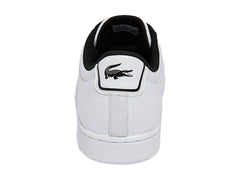 Tenis Lacoste Carnaby Evo Blanco y Negro para Niño