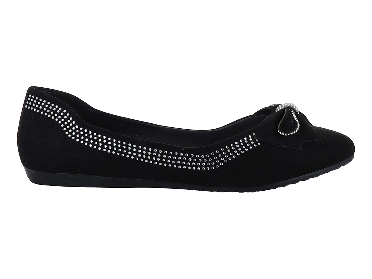 Zapatos Planos Clasben Negro para Mujer