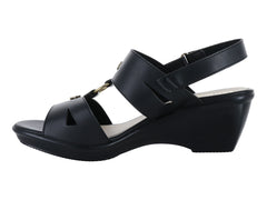 Sandalias Plataforma Paulie Negro para Mujer