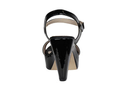Zapatillas Paulie Charol Negro para Mujer