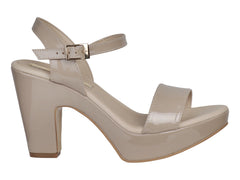 Zapatillas Paulie Beige Charol para Mujer