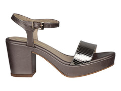 Sandalias de Tacón Paulie Color Plomo para Mujer