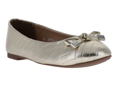 Zapatos Planos Salamandra Oro Inglés para Mujer