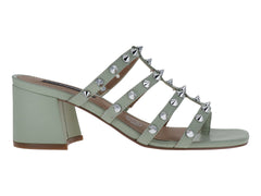 Sandalias Salamandra Verde Matcha para Mujer