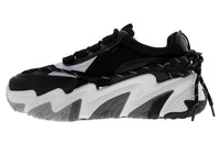 Tenis ATOK Negro con Blanco para Mujer