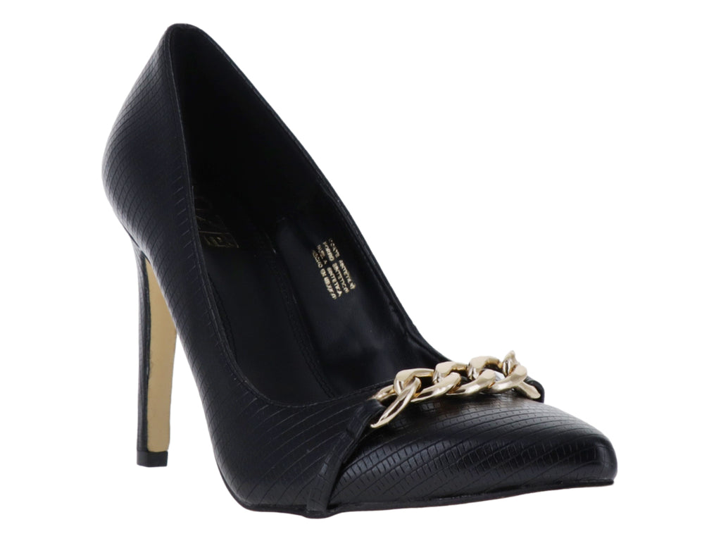 Zapatillas Doreli Zapatilla Negra Dama 7913 Para Mujer