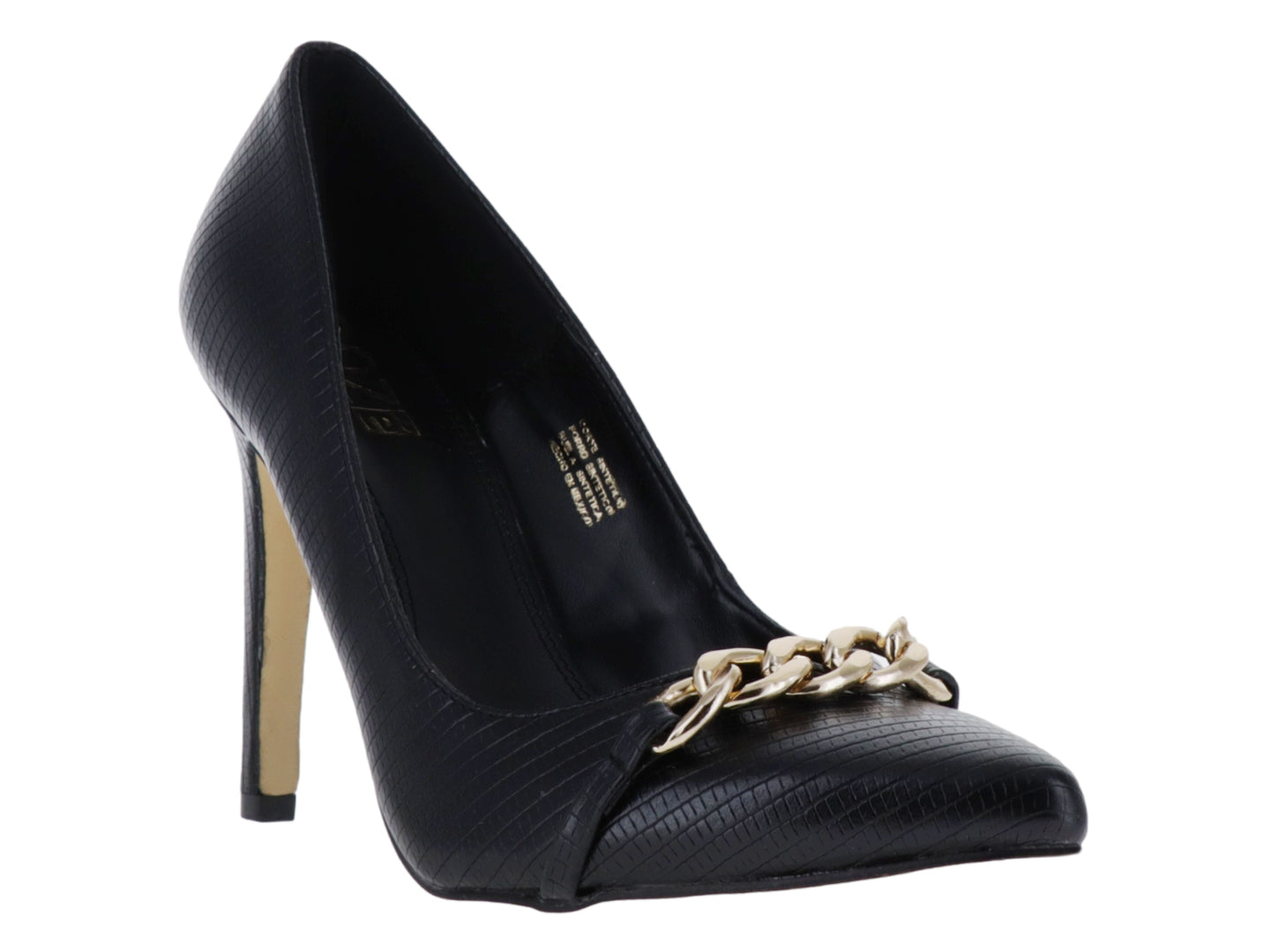 Zapatillas Doreli Zapatilla Negra Dama 7913 Para Mujer