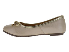 Zapatos Planos FM KIDS Color Dorado para Niña