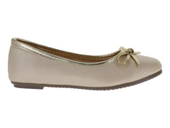 Zapatos Planos FM KIDS Color Dorado para Niña