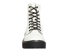 Botines Combat Madden Girl Blancos para Mujer