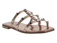 Sandalias Rosalin Araguz Metalico Dama 407 Para Mujer