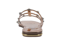 Sandalias Rosalin Araguz Metalico Dama 407 Para Mujer