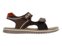 Sandalias Guany Color Chocolate para Niño