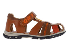 Sandalias Guany Café para Niño