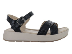 Sandalias Suave Caminar Negro para Mujer