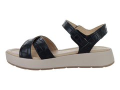 Sandalias Suave Caminar Negro para Mujer