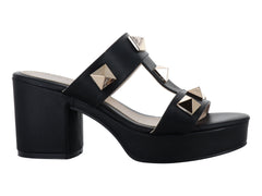 Zapatillas Luna Rosa Negro para Mujer