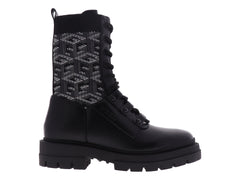 Botines Combat Guess Negros para Mujer
