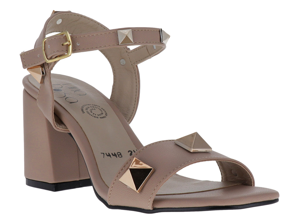 Zapatillas Melissa Garcia Tacon Nude Dama 7448 Para Mujer