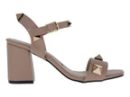 Zapatillas Melissa Garcia Tacon Nude Dama 7448 Para Mujer