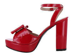 Zapatillas Luna Rosa Rojo para Mujer