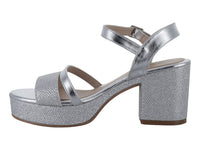 Zapatillas Luna Rosa Color Plata para Mujer