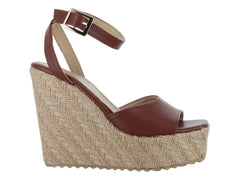 Sandalias Plataforma OYYI Color Café para Mujer