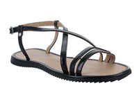 Sandalias LIS BOA Charol Negro para Mujer