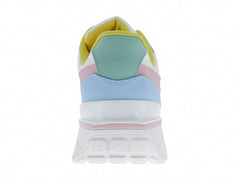 Tenis Panam Celeste Blanco para Mujer
