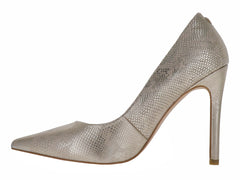 Zapatillas Stiletto Felipe Rivera Oro para Mujer