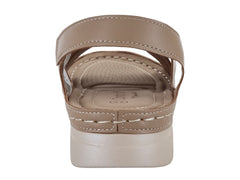 Sandalias Comfort Fit Color Camel para Mujer