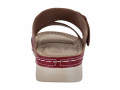 Sandalias Comfort Fit Color Rojo para Mujer
