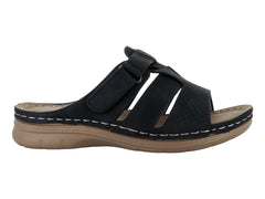 Sandalias Comfort Fit Negro para Mujer