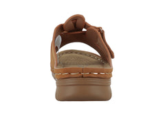 Sandalias Comfort Fit Camel para Mujer