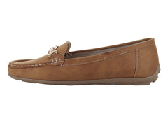 Zapatos Casuales Comfort Fit Color Camel para Mujer