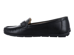 Zapatos Casual Mocasín Comfort Fit Negros para Mujer