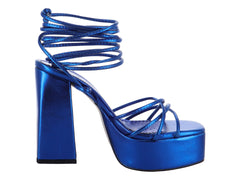 Zapatillas Senties Color Cobalto para Mujer