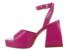 Zapatillas Senties Color Fucsia en Charol