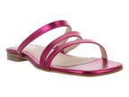 Sandalias Donova Sandalia Magenta Dama 605602 Para Mujer