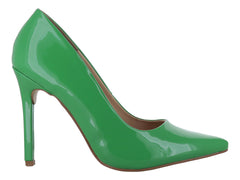 Zapatillas Stiletto Donova Color Esmeralda para Mujer