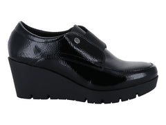 Zapatos Confort Manet Piel Negro para Mujer