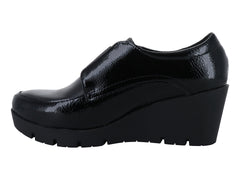 Zapatos Confort Manet Piel Negro para Mujer
