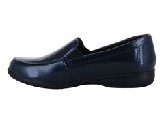 Zapatos Planos Manet Azul Charol Relax