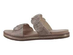 Sandalias Nomadas Color Bronce para Mujer